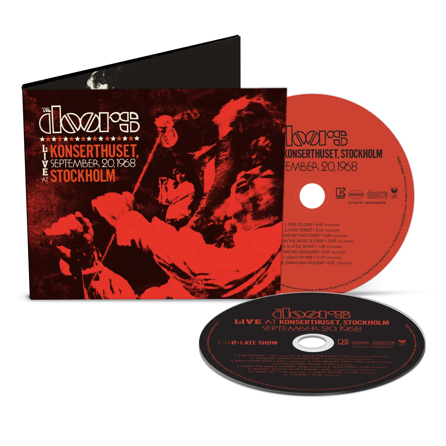 

CD-диск The Doors The Doors: Live At Konserthuset, Stockholm September 20, 1968