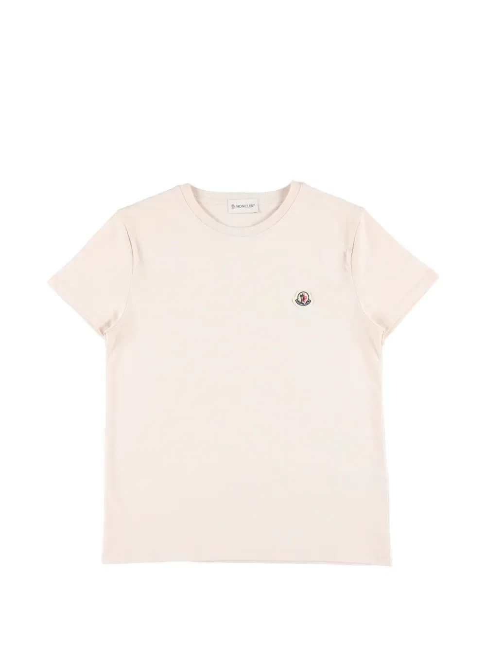 Комплект из трех футболок с нашивкой-логотипом Moncler Enfant, белый — фото 2