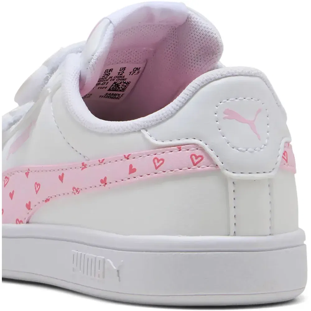 Кроссовки Smash 30 Hearty V PS Puma, белый — фото 4