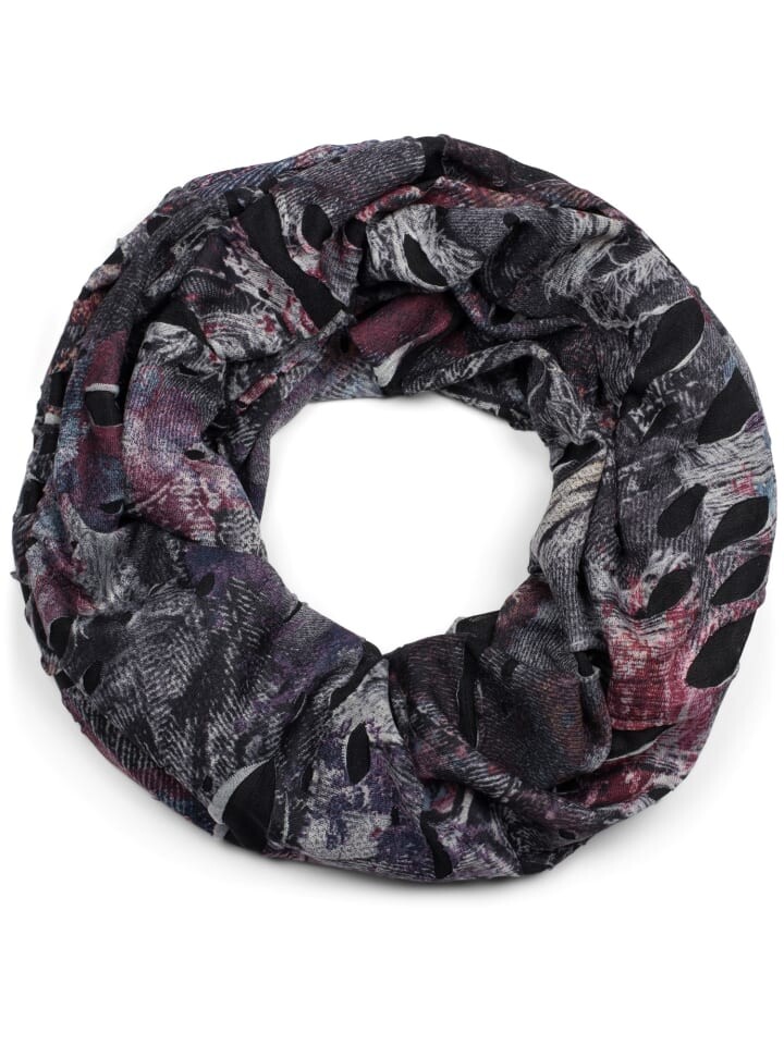 

Шарф styleBREAKER, цвет anthrazit/weinrot/violett