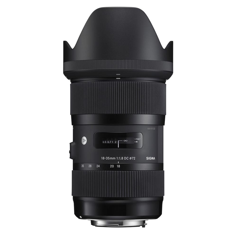 

Объектив Sigma 18-35mm f/1.8 DC HSM Art, Canon EF mount, черный