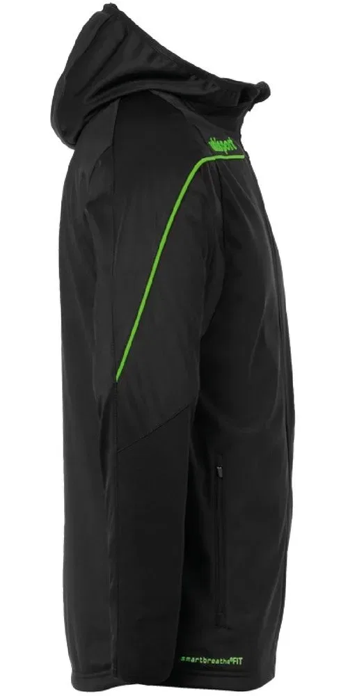Куртка спортивная с капюшоном Stream 22 Track Hood Jacket Uhlsport, черный — фото 2