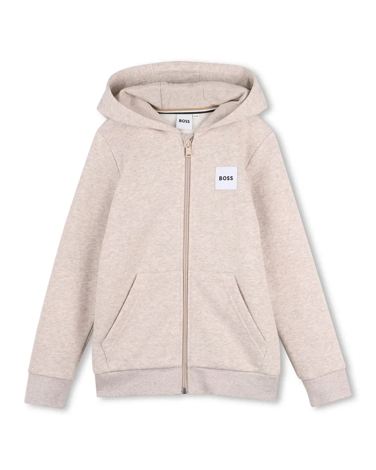 Детское худи для мальчиков из флиса BOSS Kidswear, Crudo