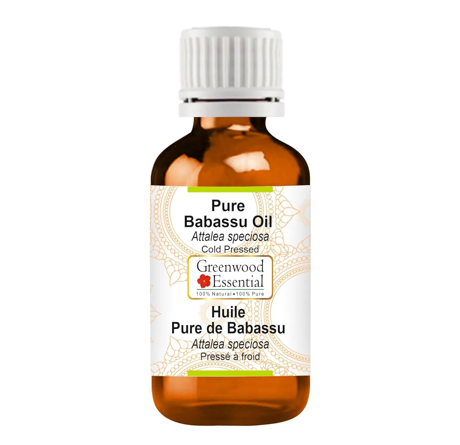 Масло для тела Pure Babassu Oil, Greenwood Essential, 100 мл