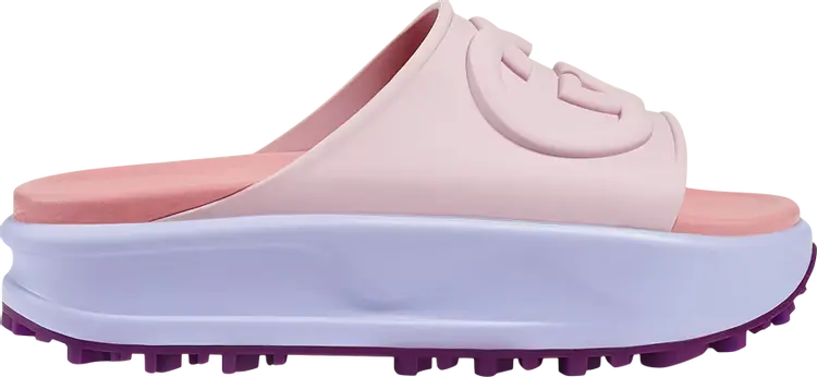 Сандалии Gucci Wmns Slide Sandal Candy, розовый