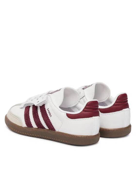 Кроссовки Samba Og Comfort Closure Elastic Lace Adidas, белый — фото 3