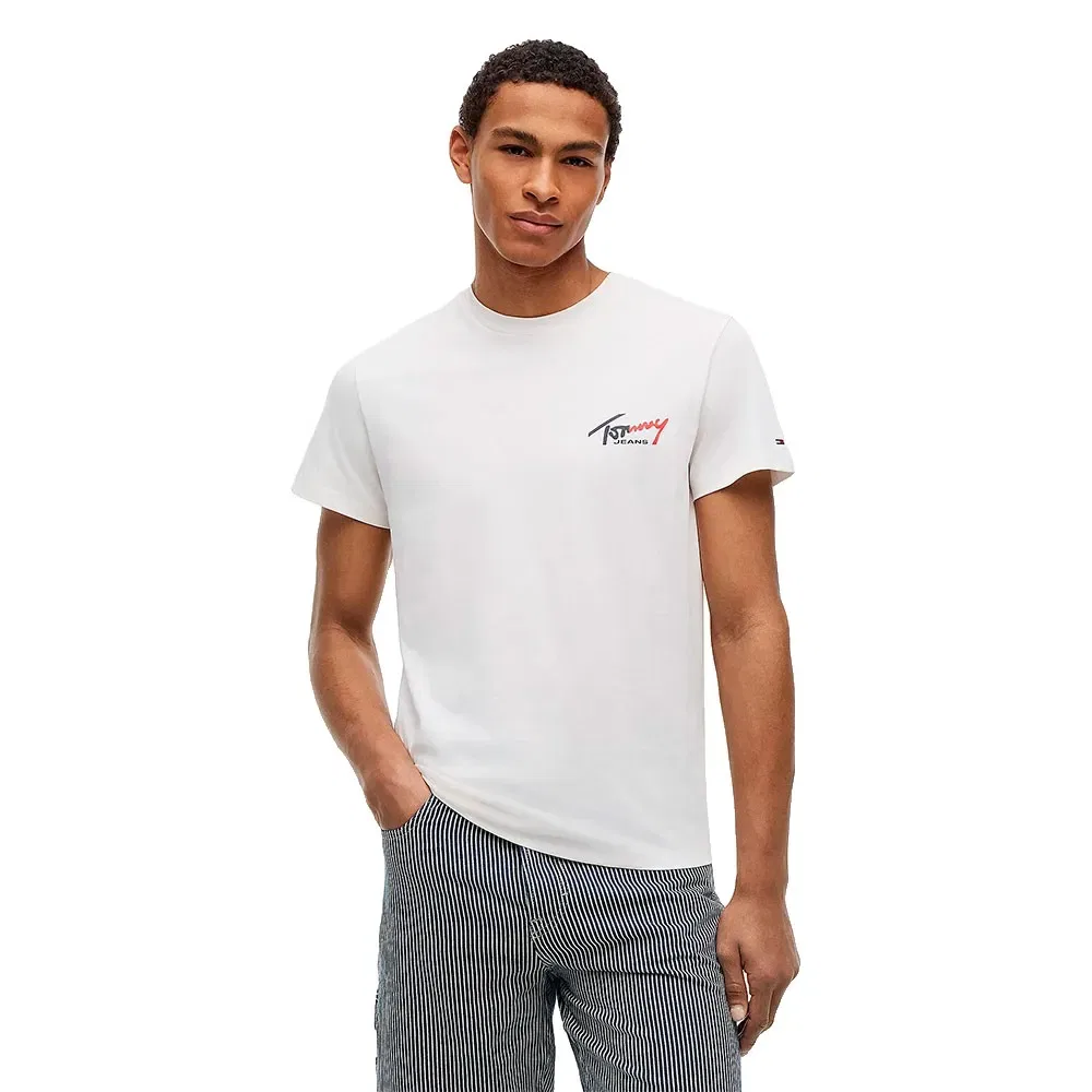 Мужская футболка с коротким рукавом Tommy hilfiger, White