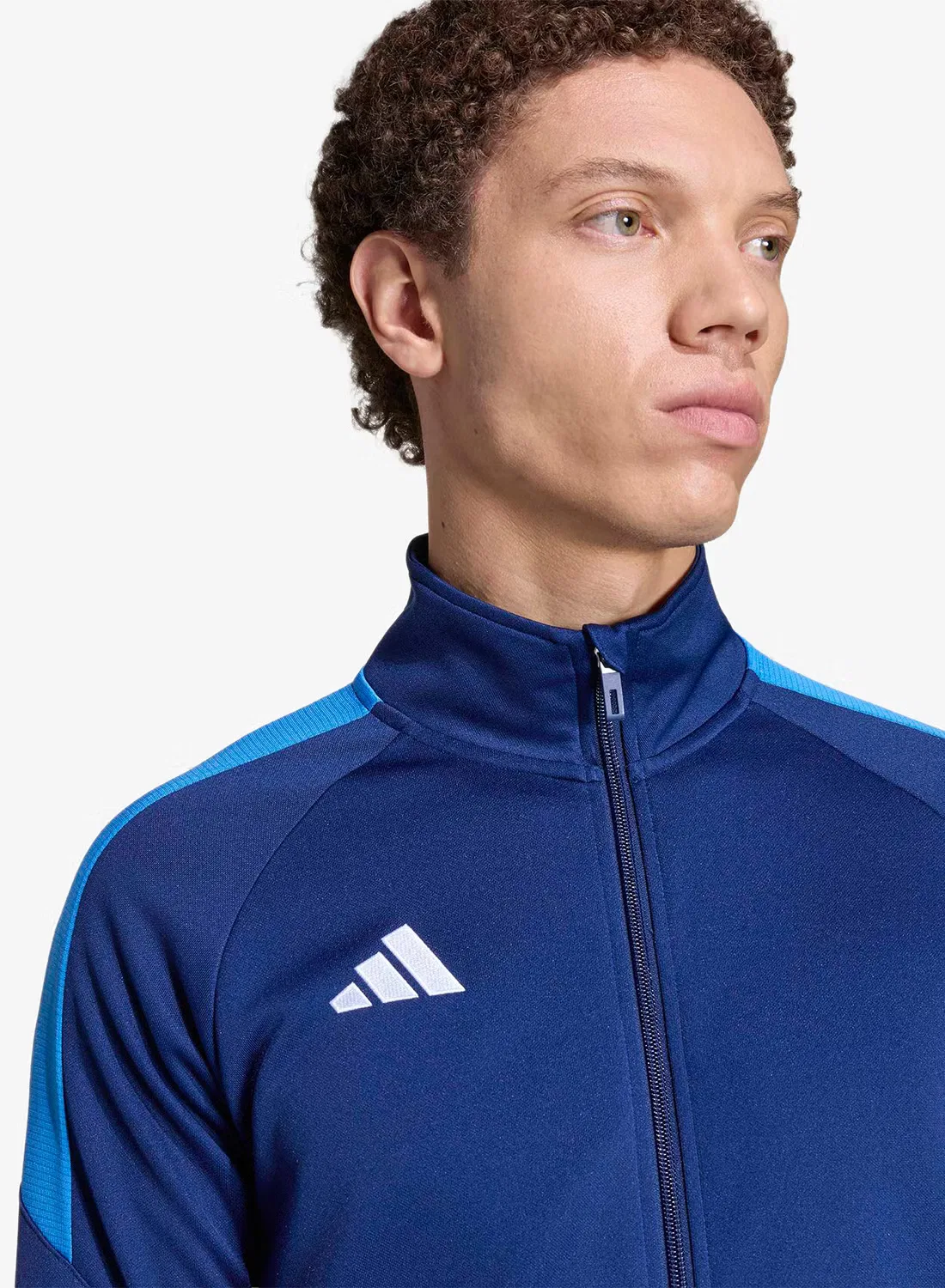 Комплект спортивный из двойного трикотажа Tiro 26 Essentials Adidas, темно-синий — фото 4