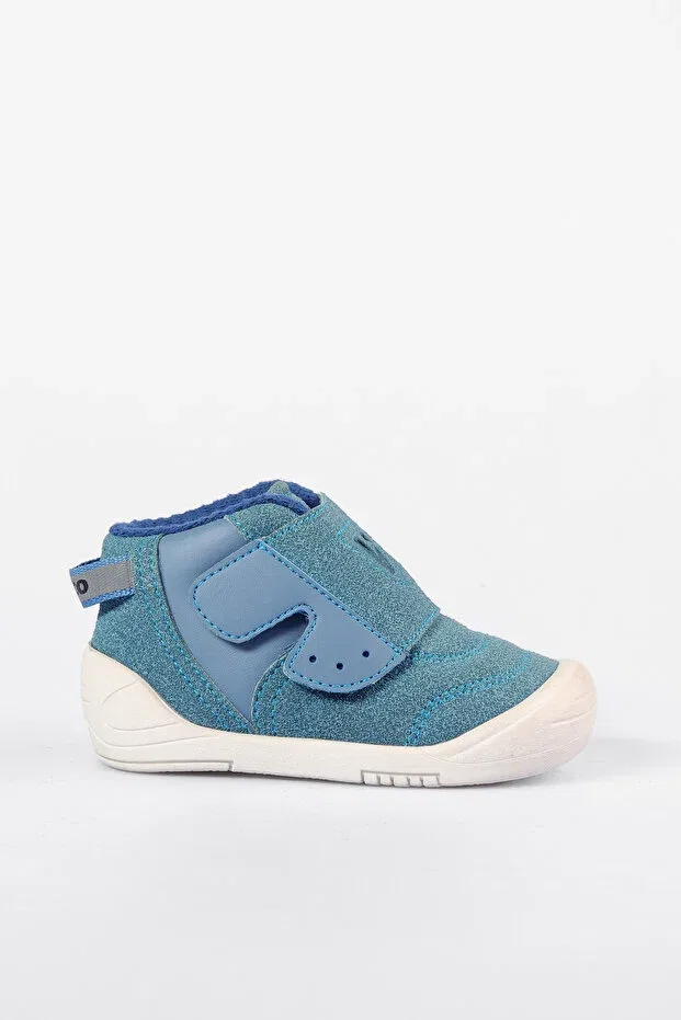 Детские ботинки для девочек повседневные с коротким каблуком Ago basic baby boy denim boots Vicco, Kot