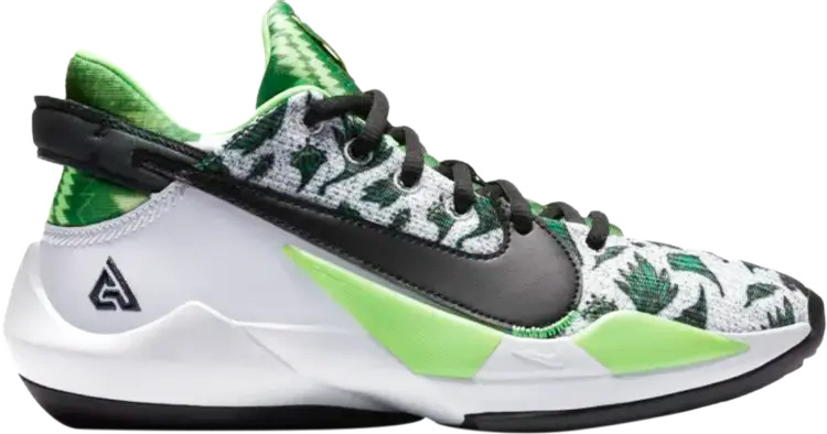 

Кроссовки Nike Zoom Freak 2 GS 'Naija', зеленый