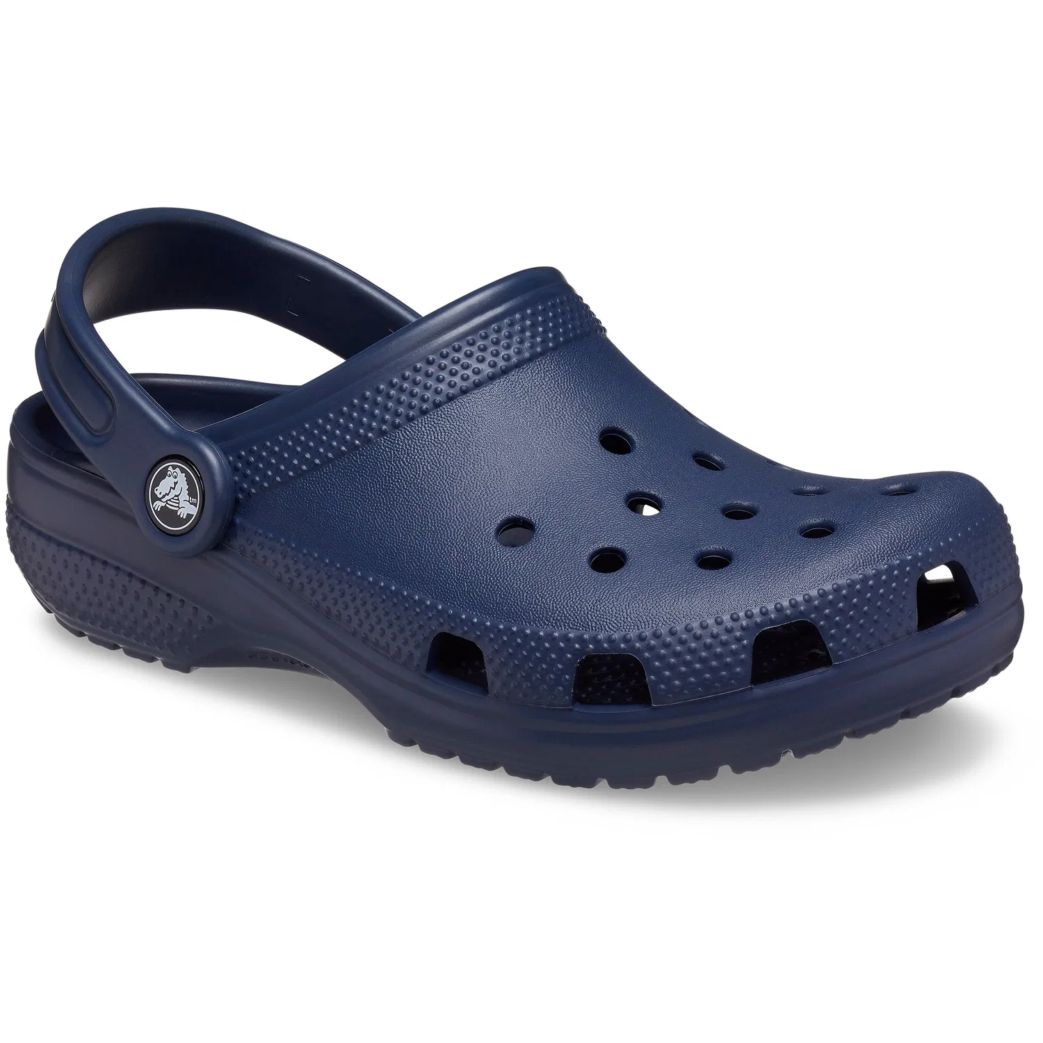 Детские кроссовки-сабо с летней перфорацией Crocs, Navy