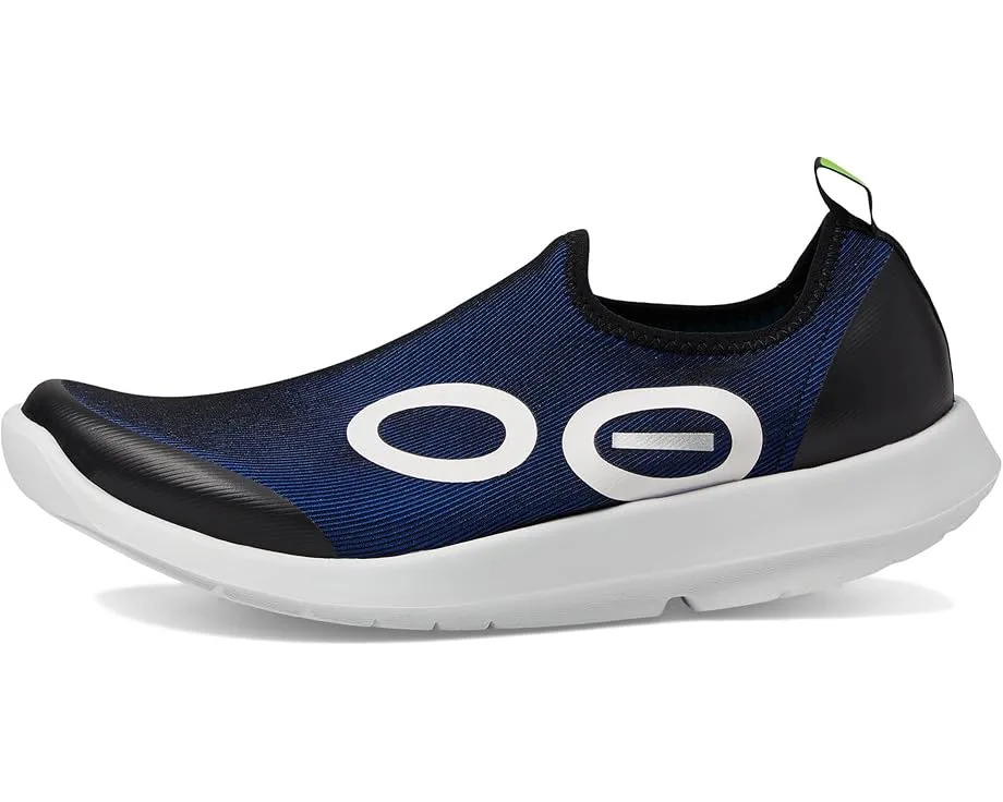 Кроссовки OOFOS Men's OOmg Sport Shoe, White/Navy — фото 4