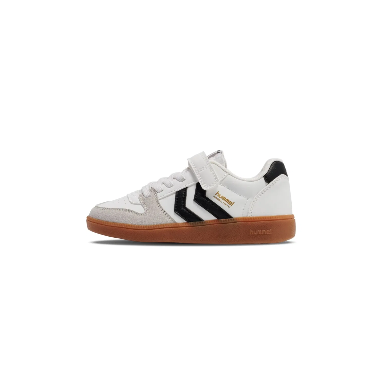 Детские кроссовки с шнуровкой hummel Handball Perfekt SP JR, White
