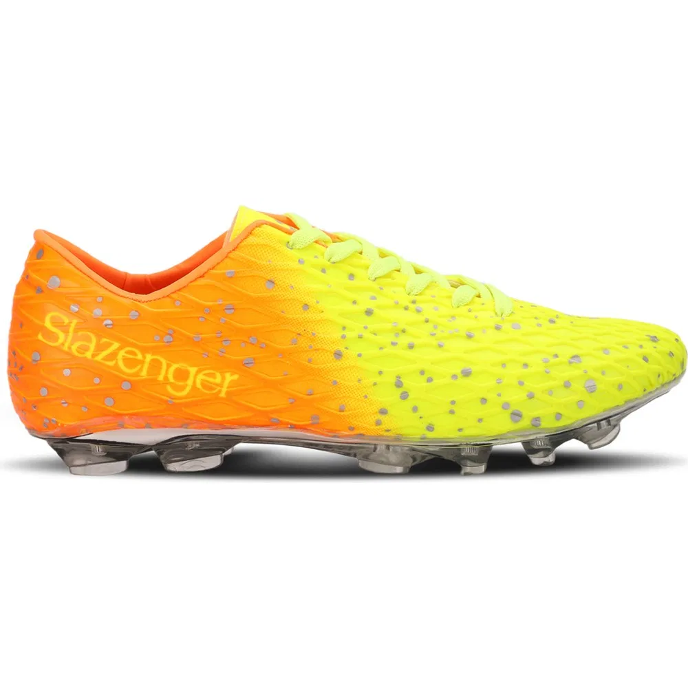 Детские футбольные бутсы для мальчиков на шнуровке Neon Sarı Slazenger