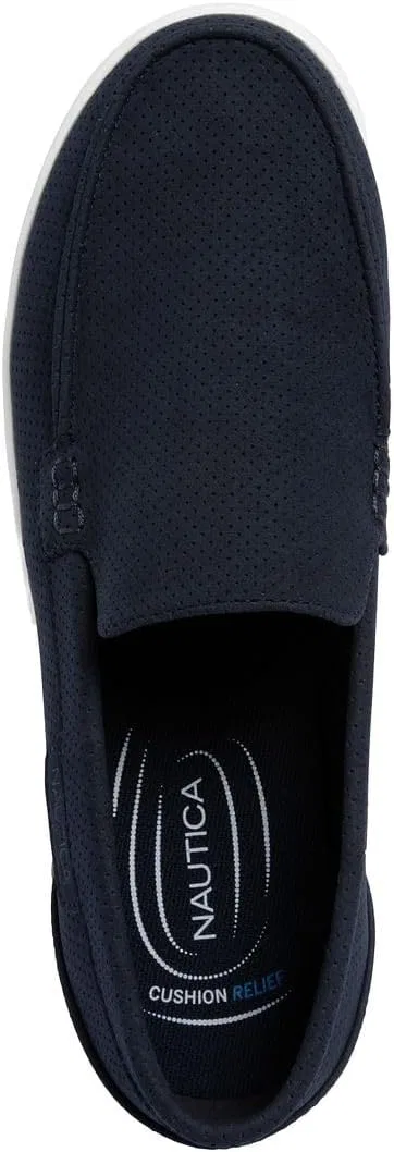 Мокасины Nautica Derwin, Navy Perforated — фото 4