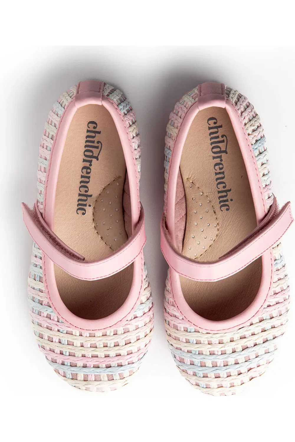 Детские туфли Мэри Джейн на регулируемом ремешке Iris Rainbow Childrenchic — фото 3