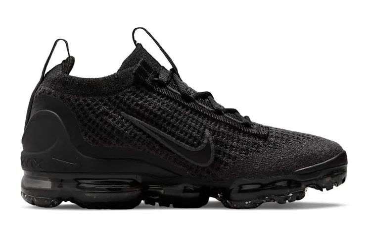 Детские кроссовки для бега с технологией VaporMax Air Air VaporMax 2021 Flyknit, Nike, Black — фото 3
