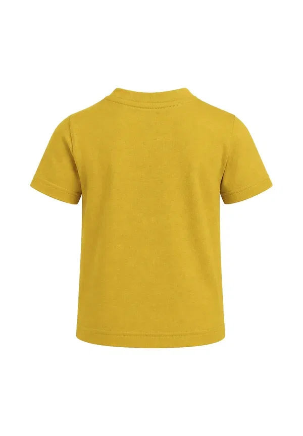 Комплект спортивных брюк с принтом Refrigiwear mustard, горчичный — фото 3