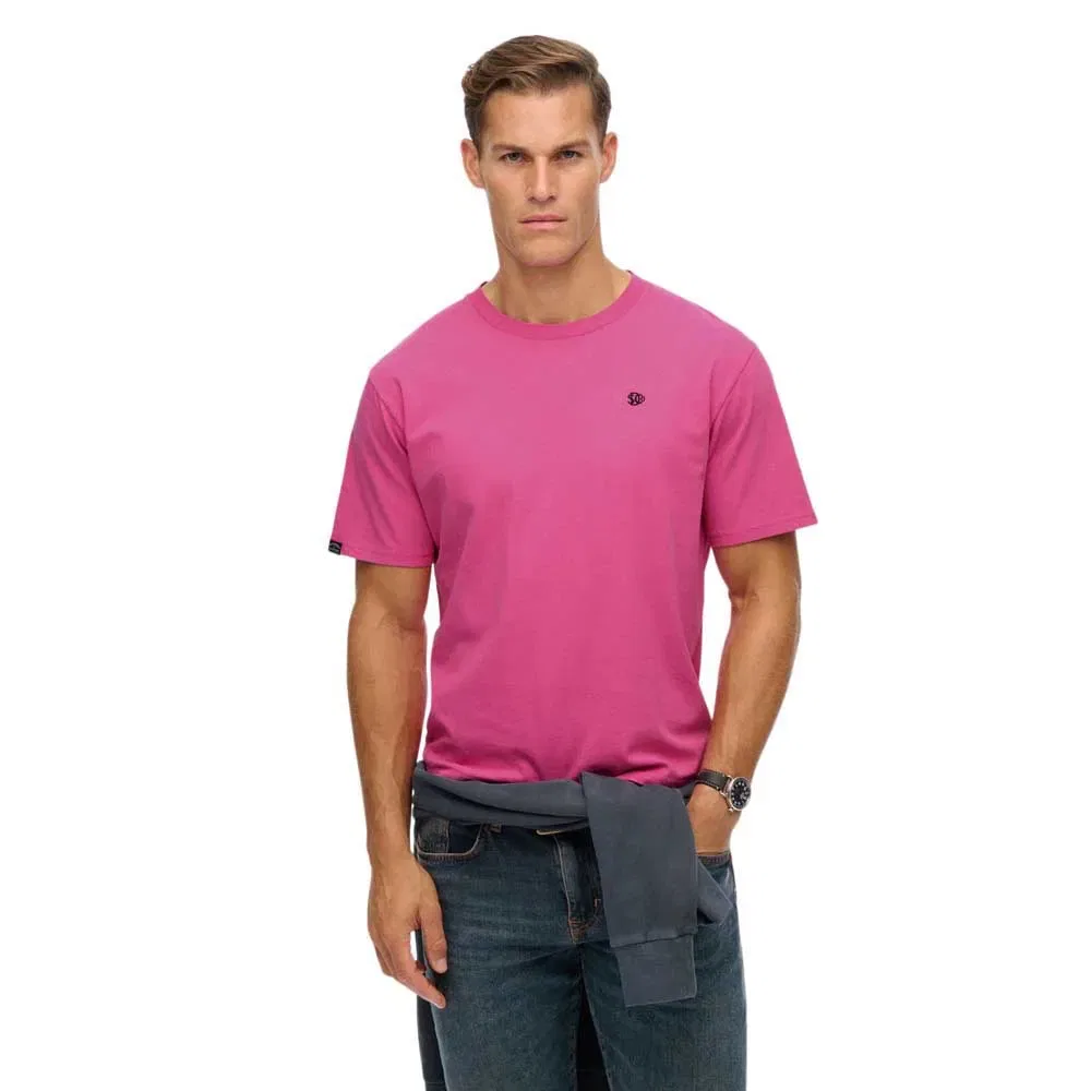 Мужская футболка с коротким рукавом Essentials Relaxed Fit Superdry, Pink