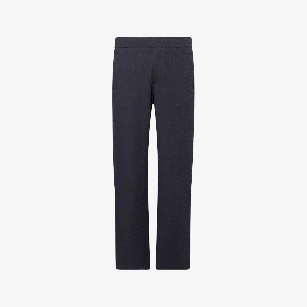 Спортивные брюки свободного кроя из жаккардовой ткани Emporio Armani