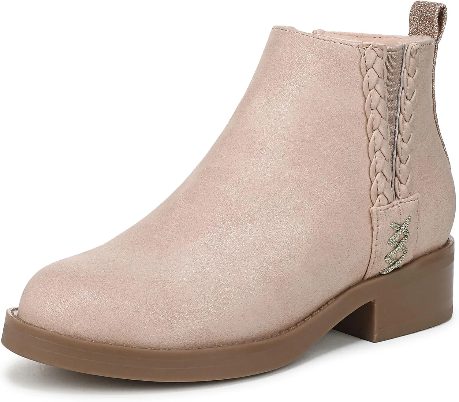 Детские ботинки для девочек Zojo-k Blowfish Malibu, Blush Pink Faux Leather