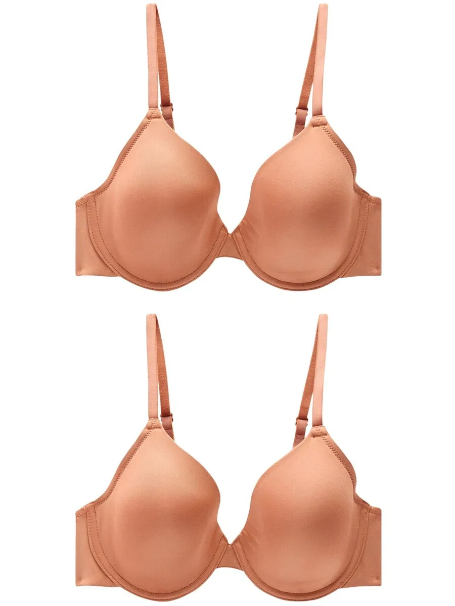 Бюстгальтер Next T-shirt Bra 'Holly' телесного цвета