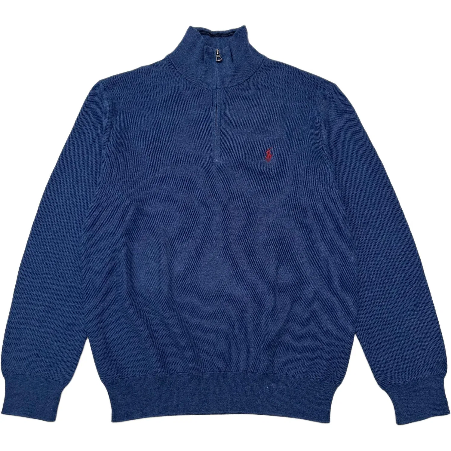 Мужской свитшот с воротником-стойкой Polo Ralph Lauren, Blue