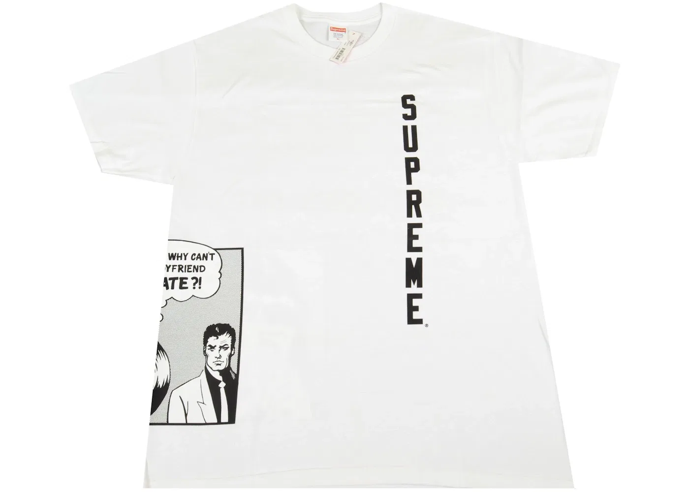 Мужская футболка с принтом Supreme Thrasher, White