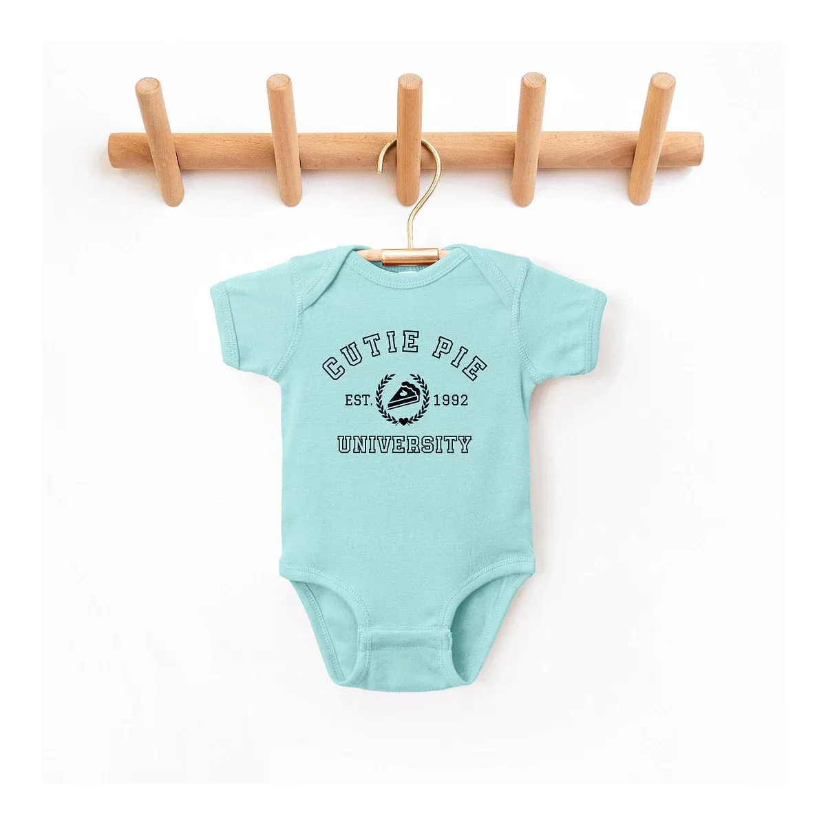 Детское боди с коротким рукавом Cutie Pie University The Juniper Shop, Chill