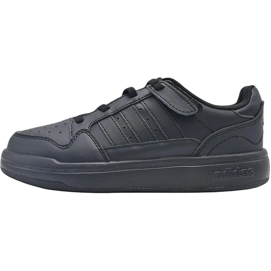 Детские кроссовки для скейтбординга с закрытой пяткой Adidas, Black