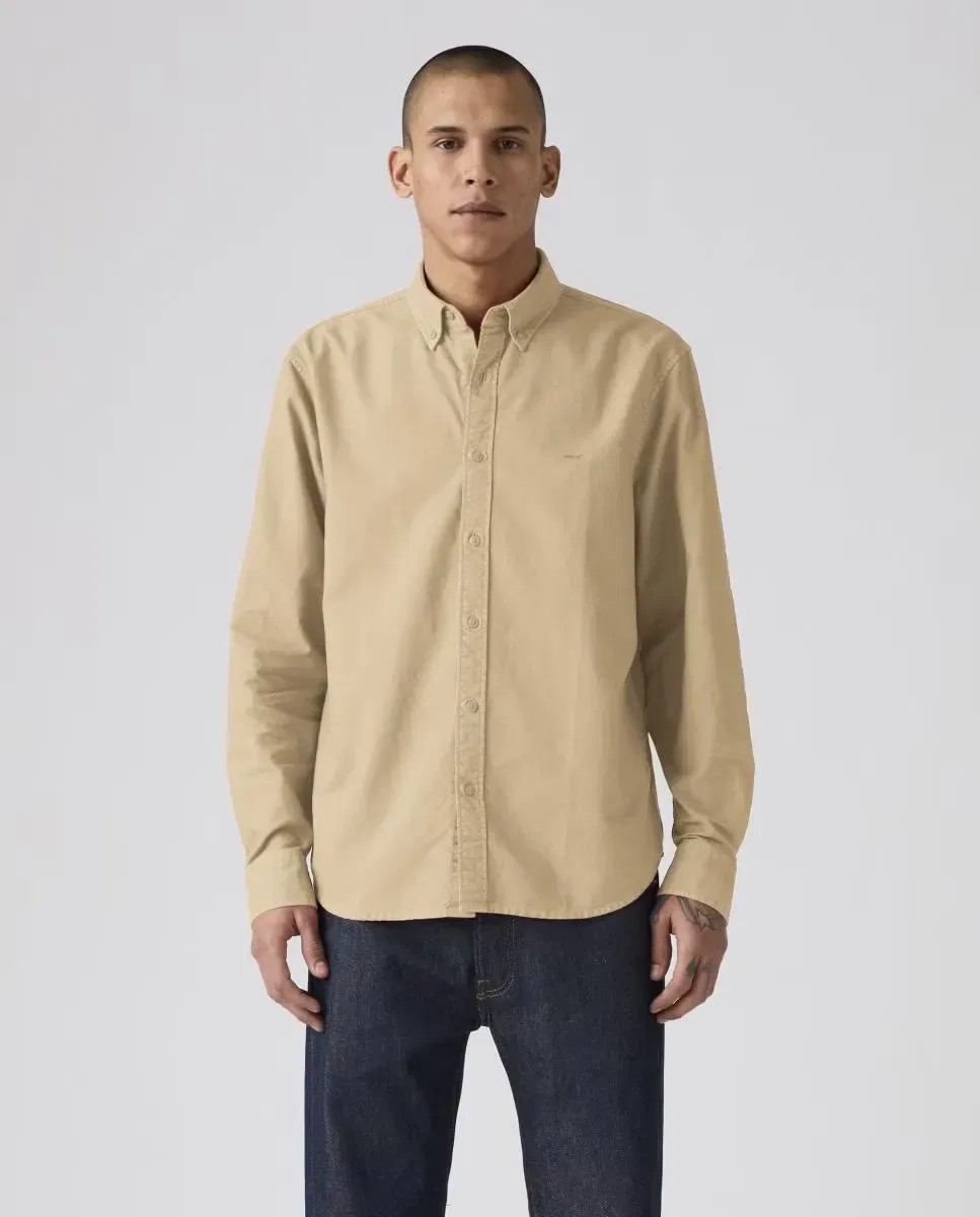 Мужская рубашка с длинным рукавом Levi's, Kaki