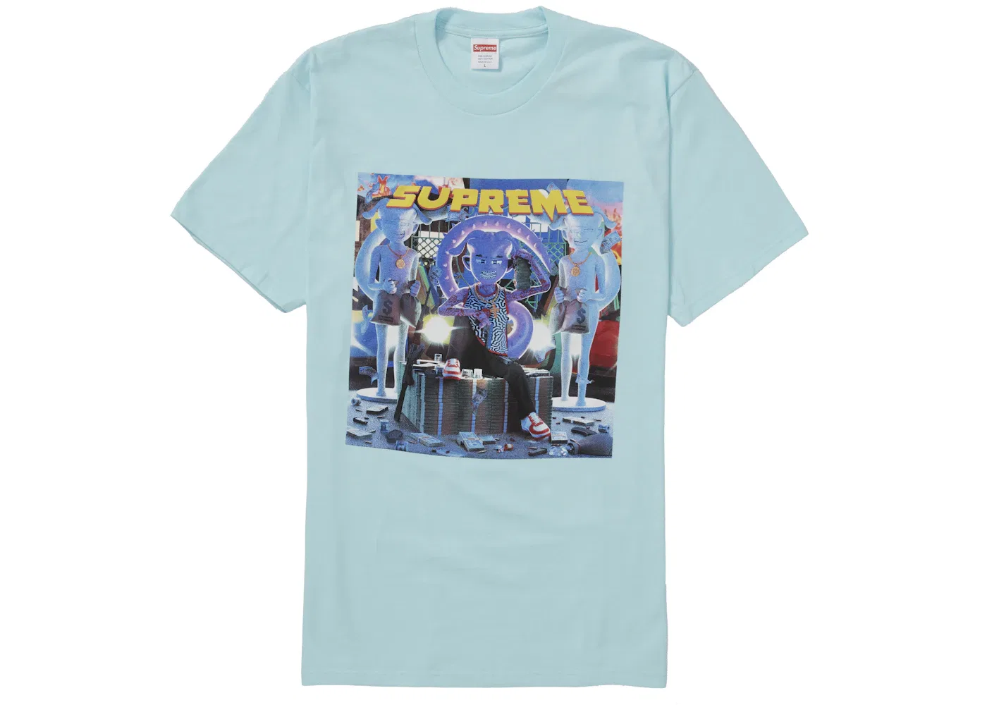 Мужская футболка с коротким рукавом Supreme Tee, Turquoise