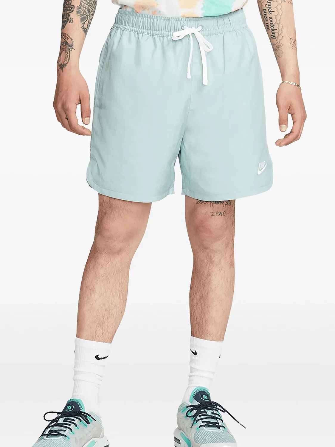 Шорты Club с подкладкой Nike, зеленый