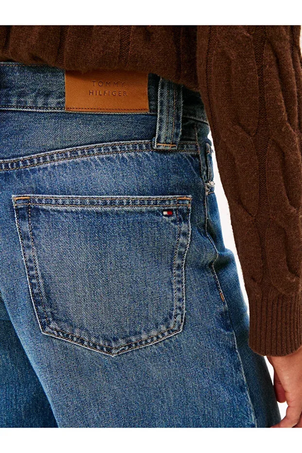 Женские джинсы свободного кроя Tommy Hilfiger, Blue2 — фото 4