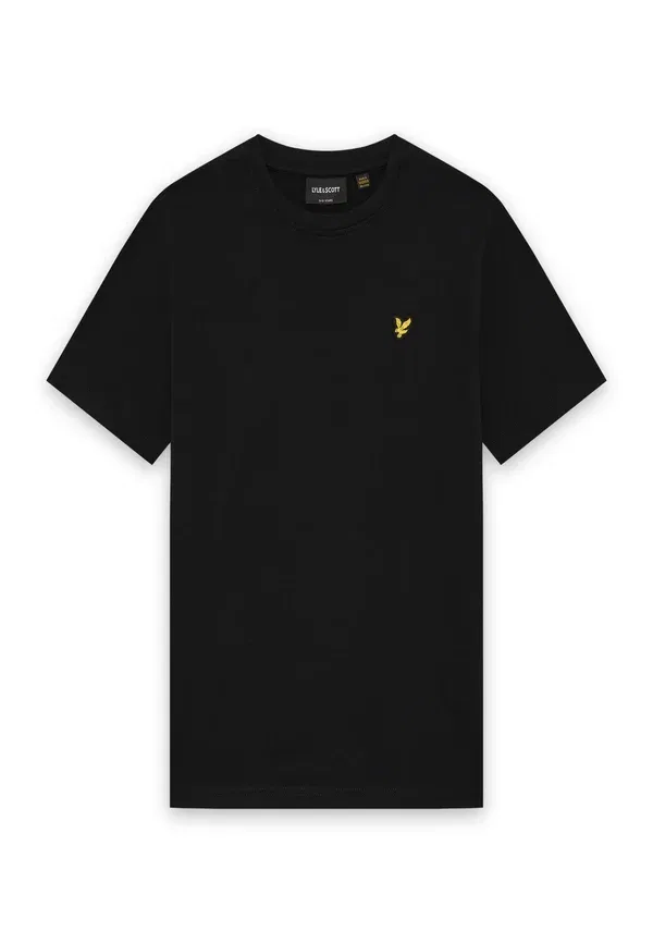 Комплект из 2 футболок, хлопок, Basic T-shirt, Lyle & Scott, Jet Black, черный — фото 2