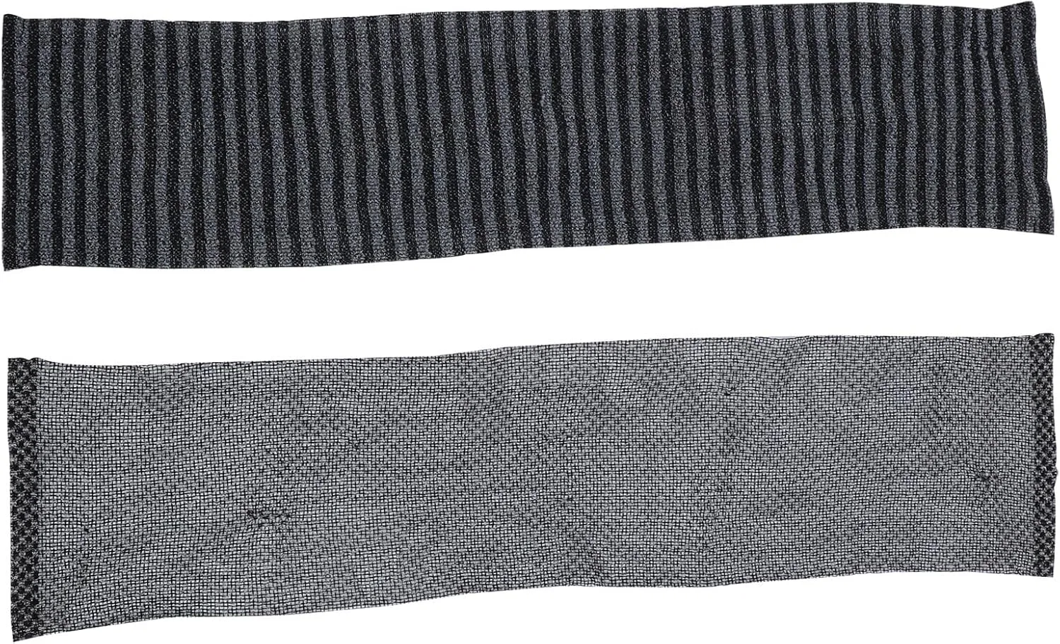 Двусторонняя мочалка для пилинга спины 2 шт YOSADIER 100x25 см, Синий
