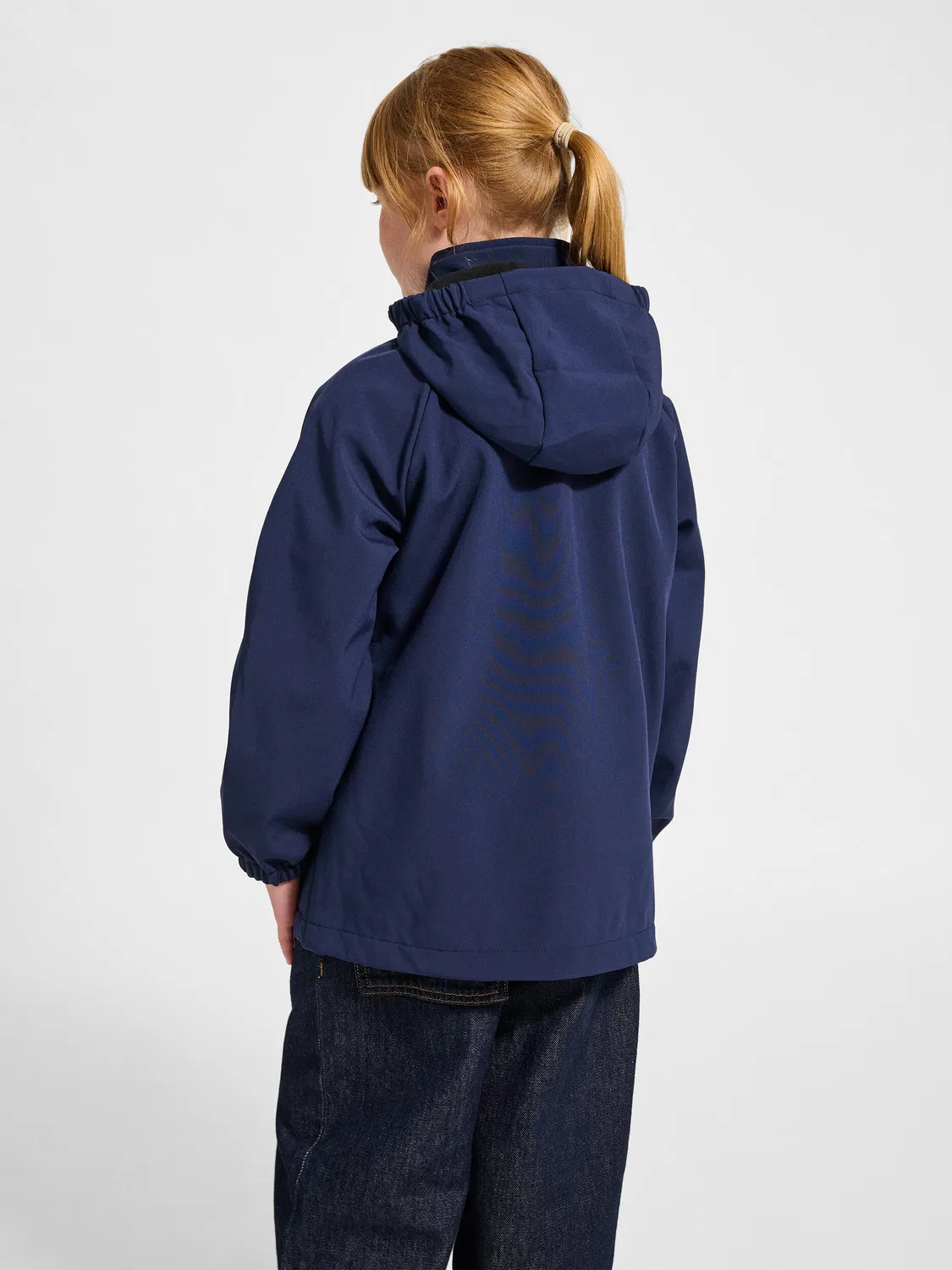 Детское пальто свободного кроя Hmljr Loose Hummel, Navyblau — фото 2