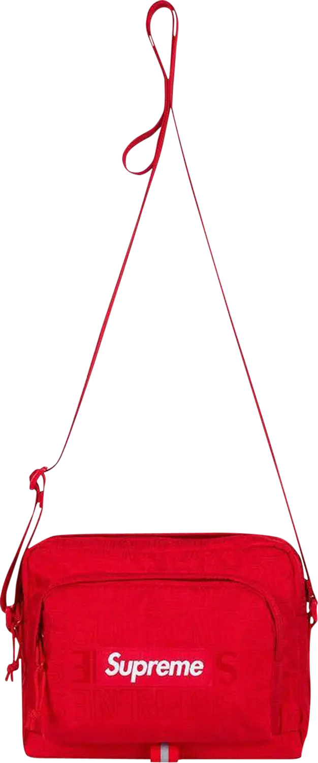 

Сумка Supreme Shoulder Bag Red, красный