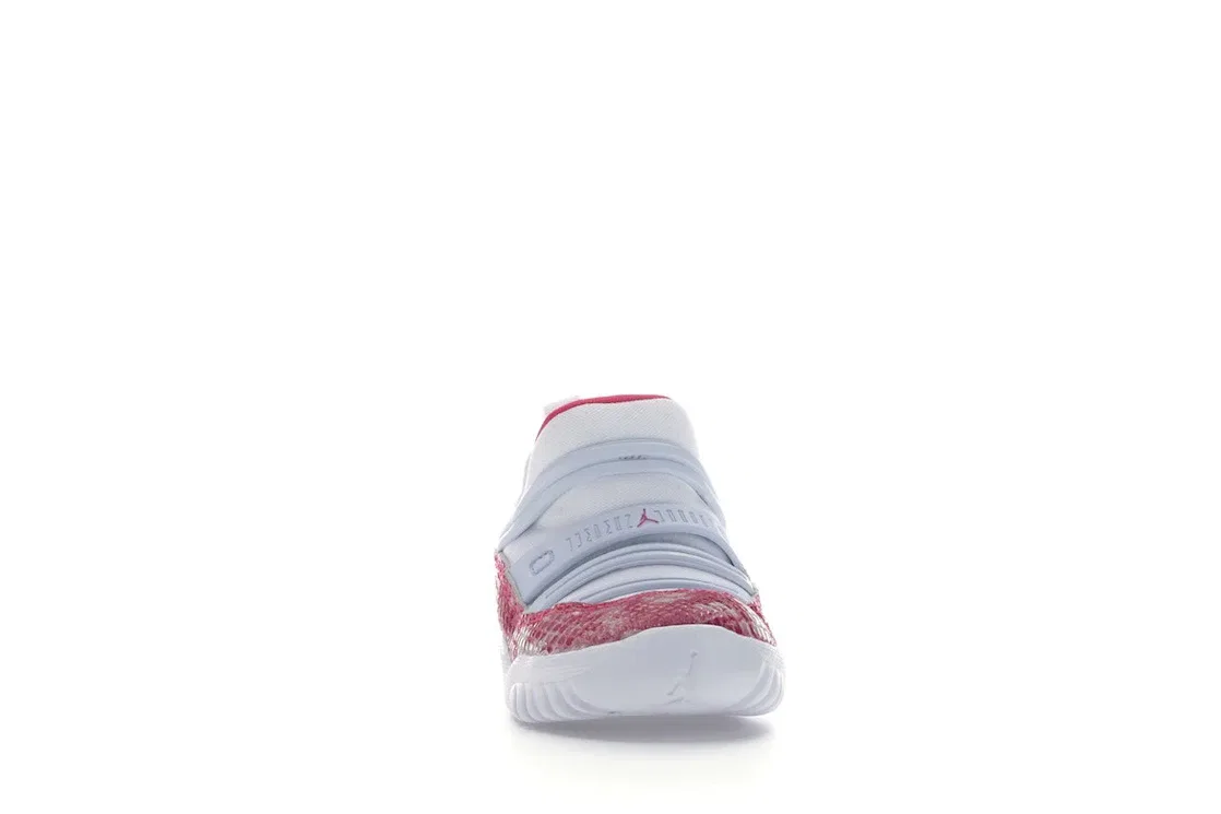 Детские кроссовки Lifestyle с принтом Jordan 11 Retro Little Flex Jordan, White/Black-Watermelon — фото 2