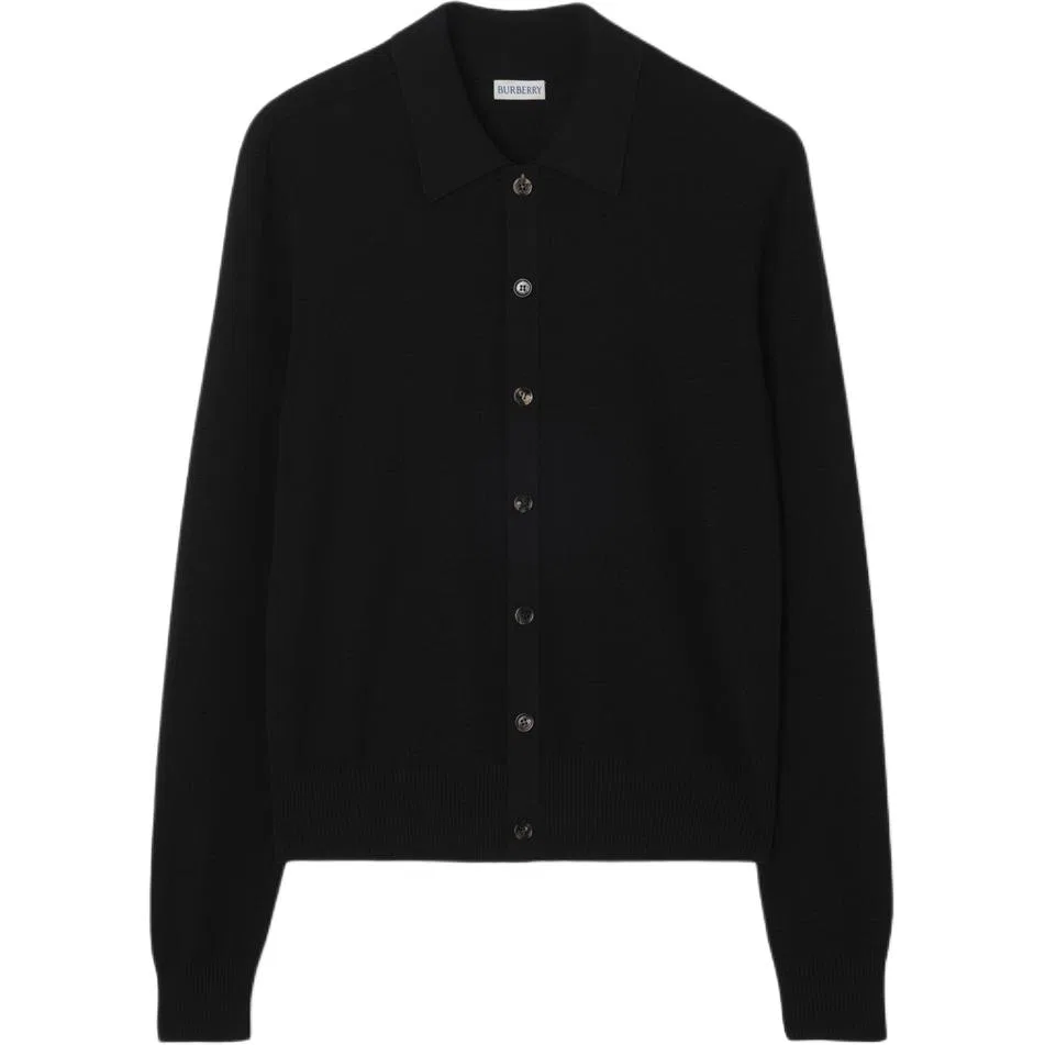 Мужская рубашка с лацканами Burberry, Black