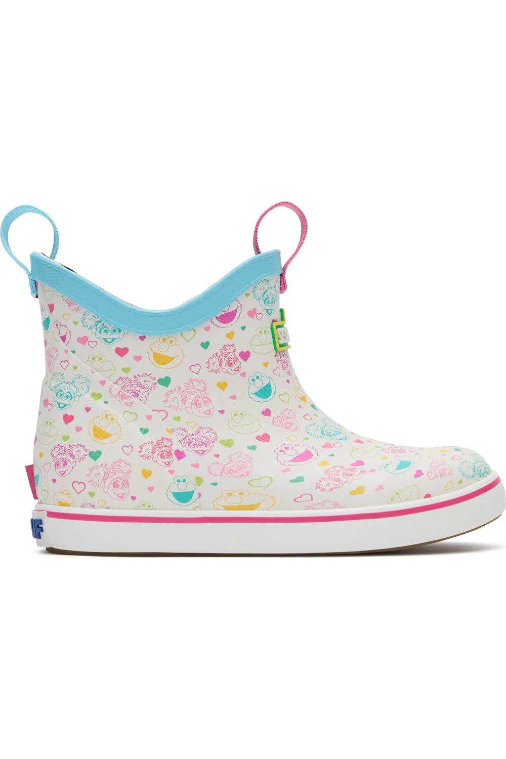Детские резиновые сапоги водонепроницаемые Sesame Street XTRATUF, Sesame Street White Multi — фото 2