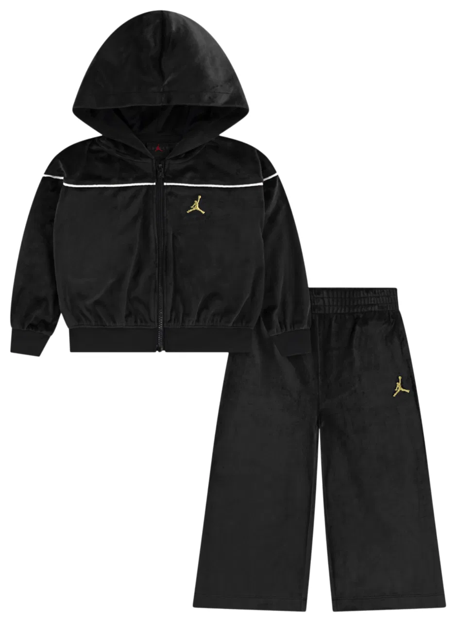 Детский костюм Mountainside Velour Jordan, черный