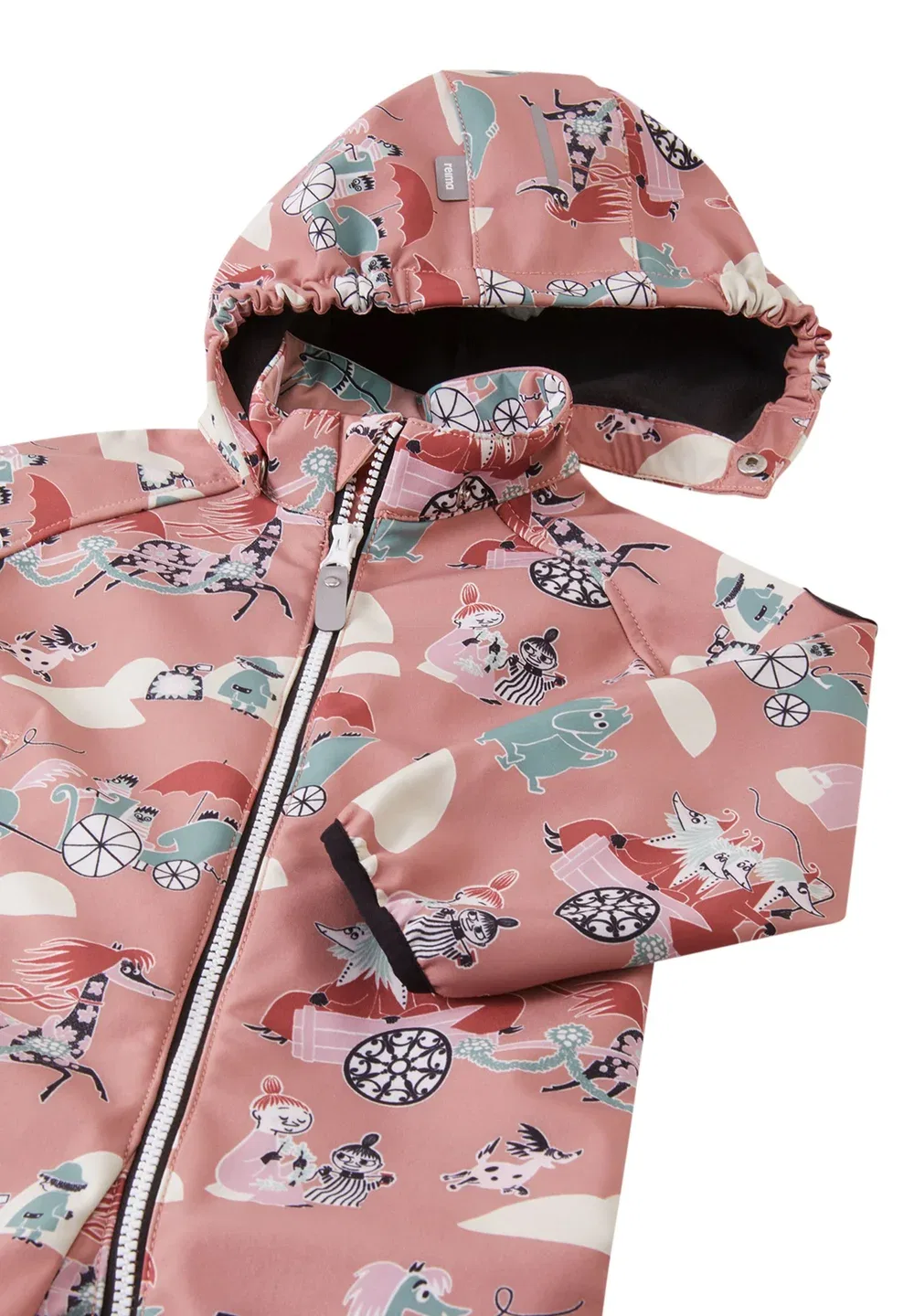 Комбинезон Softshell, муми-мьоса - дождевик Reima, Rose Blush — фото 3