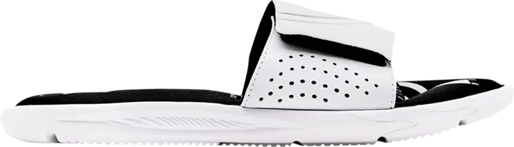 

Сандалии Under Armour Ignite 6 Graphic Strap Slide White, белый