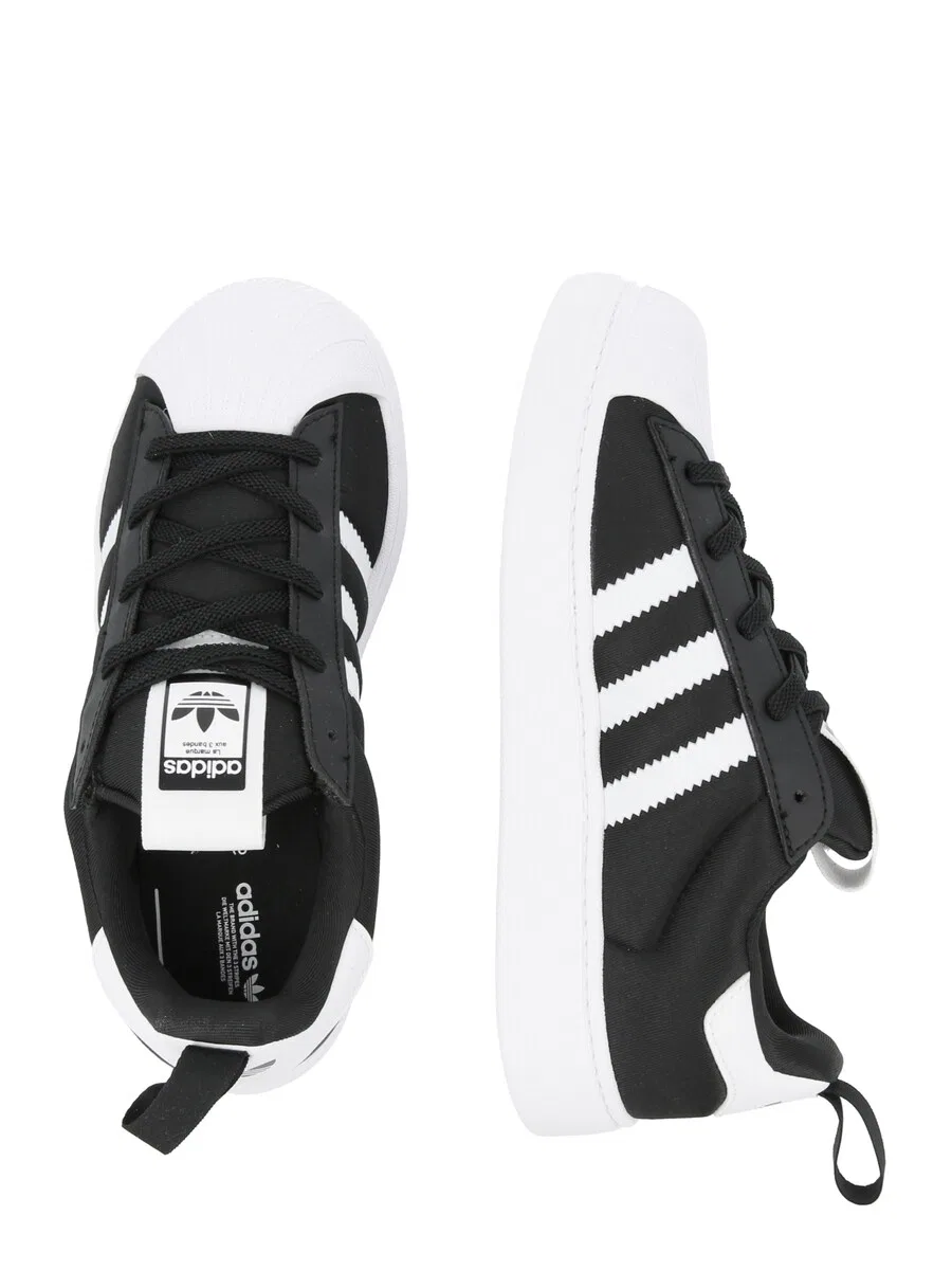 Кроссовки ADIDAS ORIGINALS 'SUPERSTAR QUICKON' черного цвета — фото 2