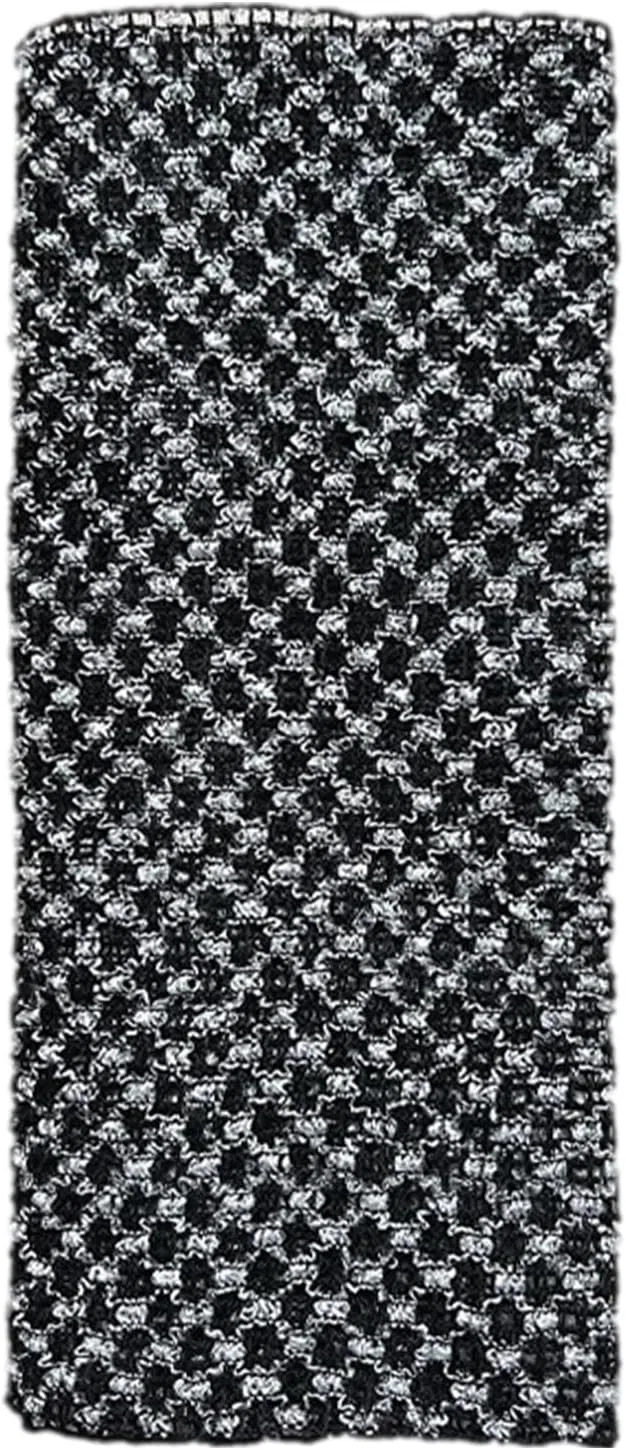 Скребок для душа двусторонний, Generisch, 1 шт, Black Plaid-1 Pack