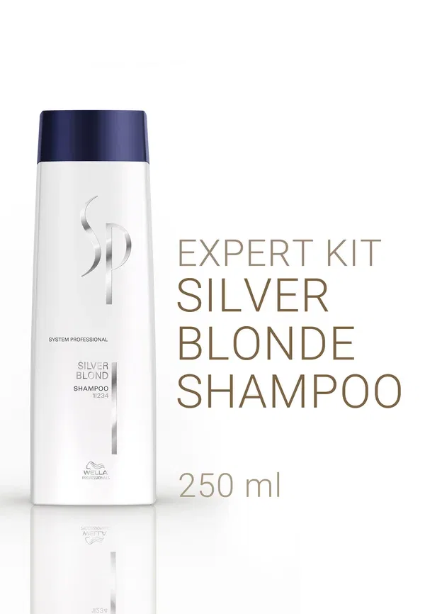 Шампунь для всех типов волос Sp silver blond shampoo Wella, 250 мл — фото 2