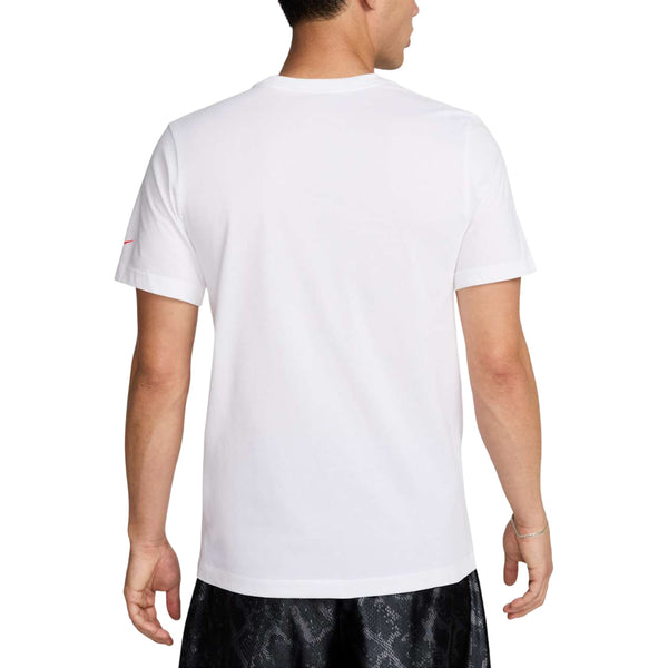 Футболка dri-fit kobe stockings t-shirt asia sizing Nike, белый — фото 2