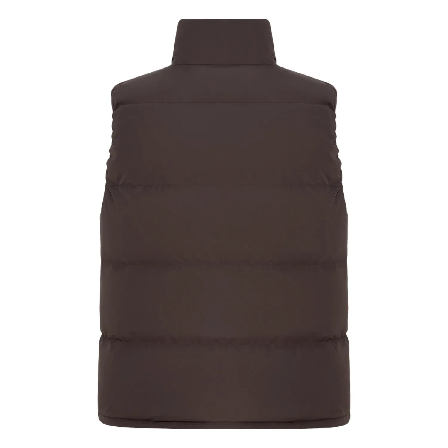 Детский жилет с стойкой, умеренный, Down Vests, Adidas, Brown — фото 3