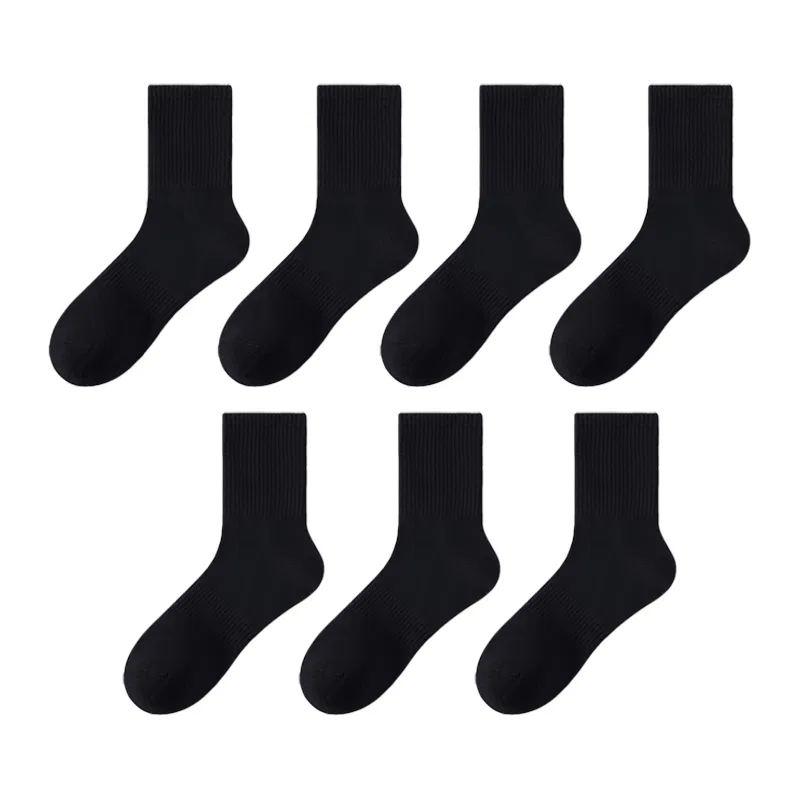 Детские носки хлопковые 7 пар Cotton Gene, Black